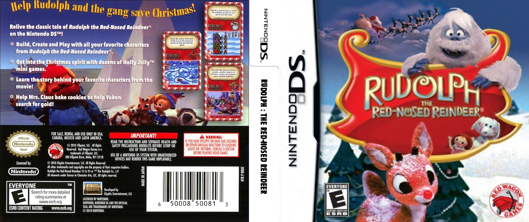 Rudolph - The Red-Nosed Reindeer — box-texture (US)