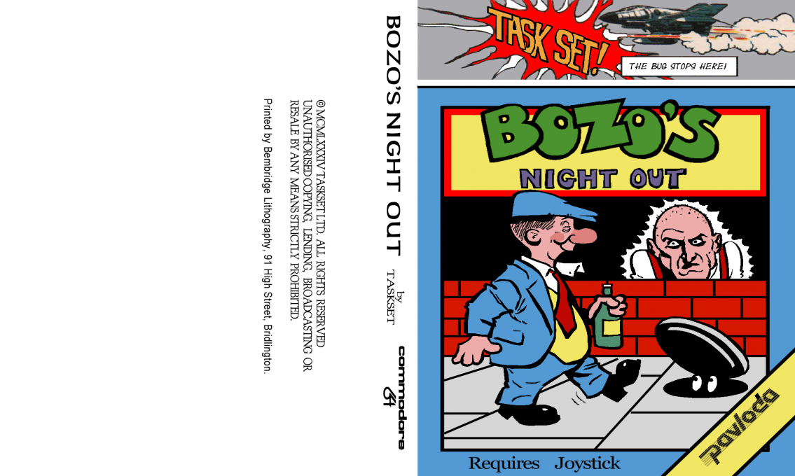 Bozo's Night Out — box-texture (EU)