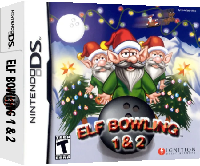 Elf Bowling 1 & 2 — box-3D (US)
