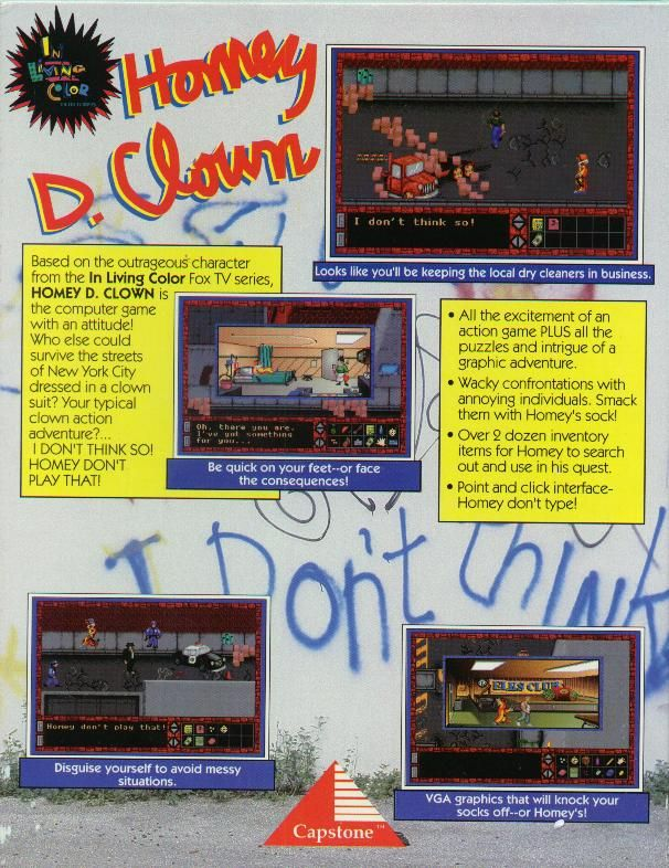 Homey D Clown — box-2D-back (US)