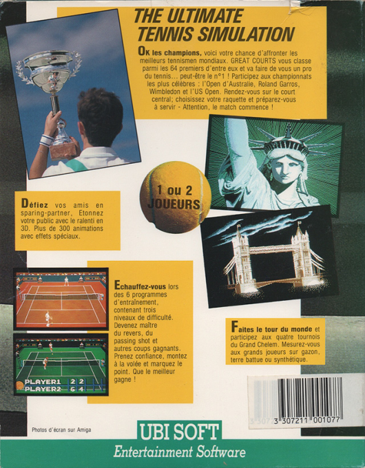 Pro Tennis Tour — box-2D-back (FR)