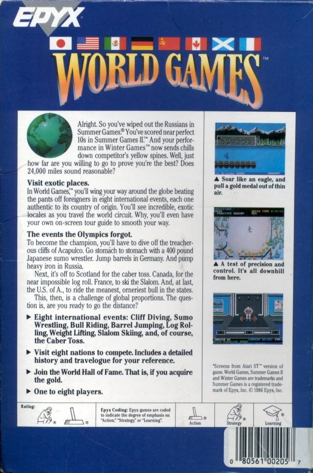 World Games — box-2D-back (US)
