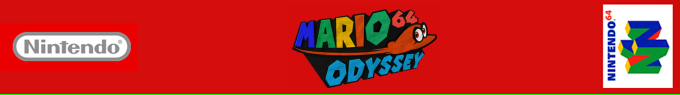 Super Mario Odyssey 64 — box-2D-side (US)