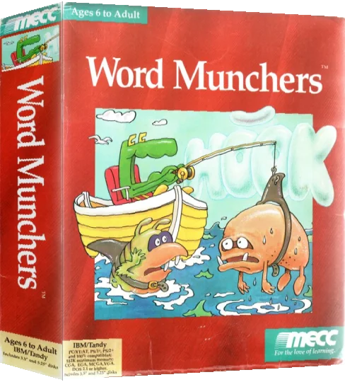 Word Munchers — box-3D (US)