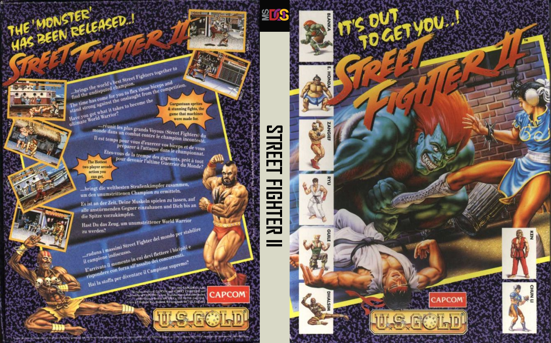 Street Fighter 2 — box-texture (EU)