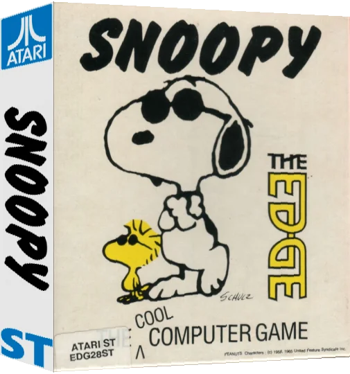 Snoopy - The Cool Computer Game — box-3D (EU)