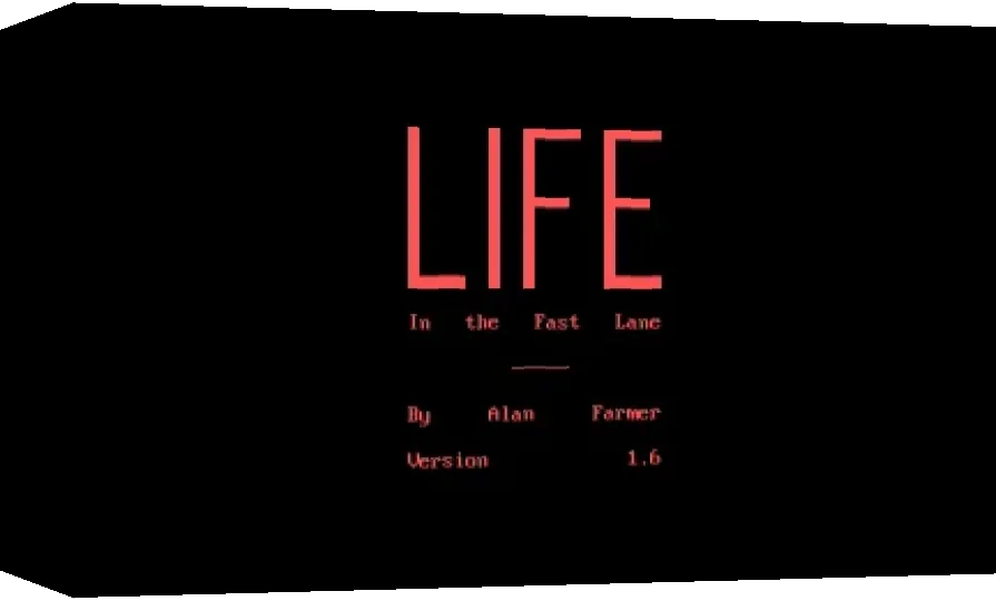 Life in the Fast Lane — box-3D (WOR)