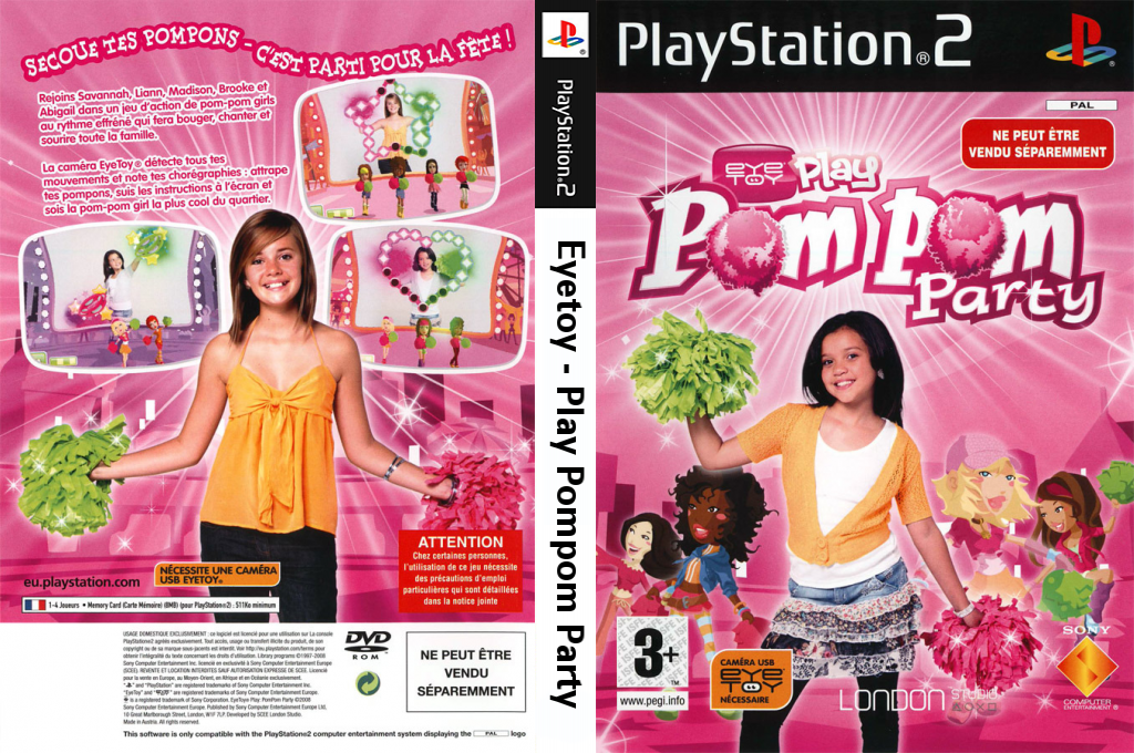 EyeToy Play - PomPom Party — box-texture (FR)