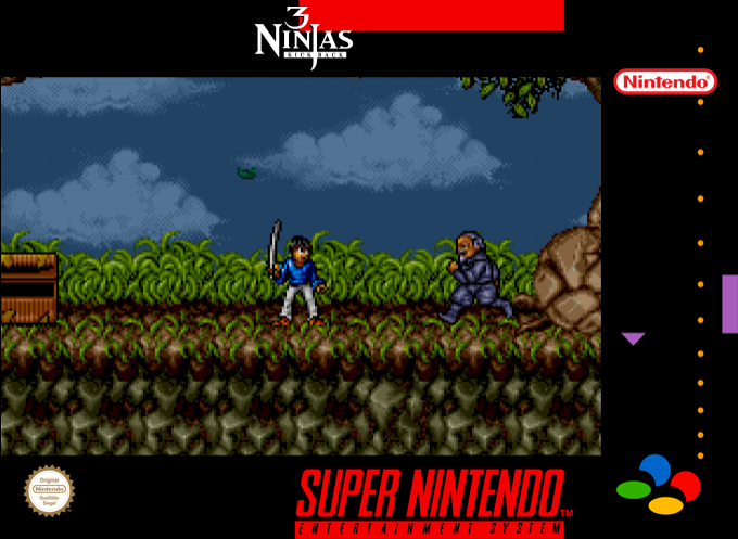 3 Ninjas Kick Back — box-2D (SS)