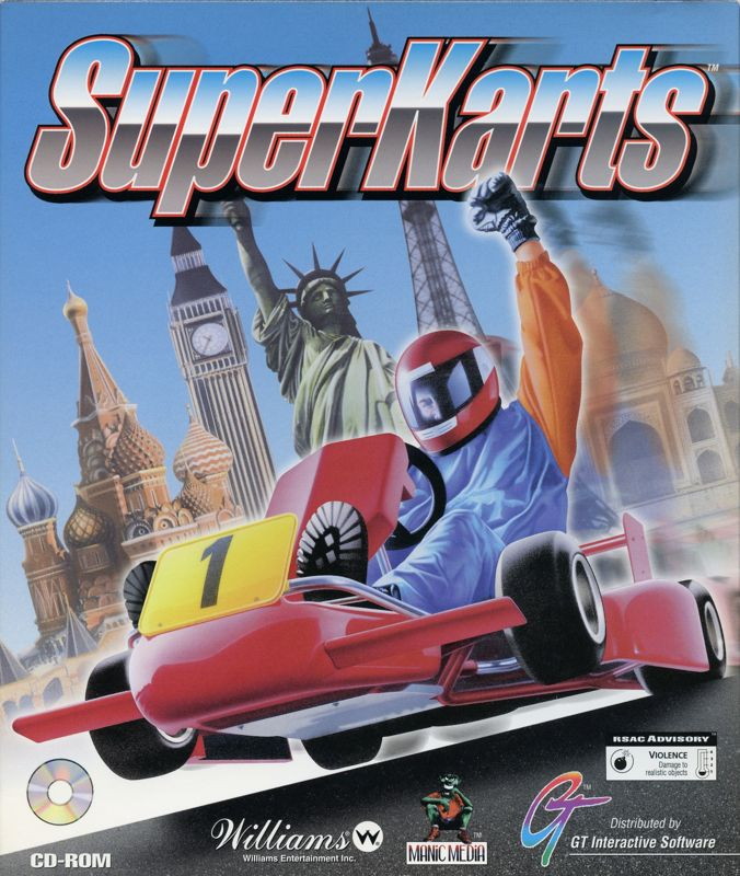 SuperKarts box art