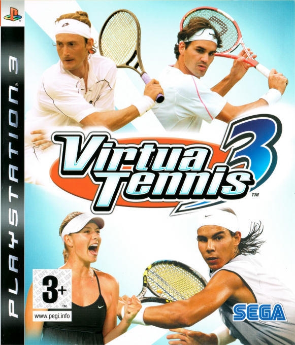 Virtua Tennis 3 — box-2D (SP)