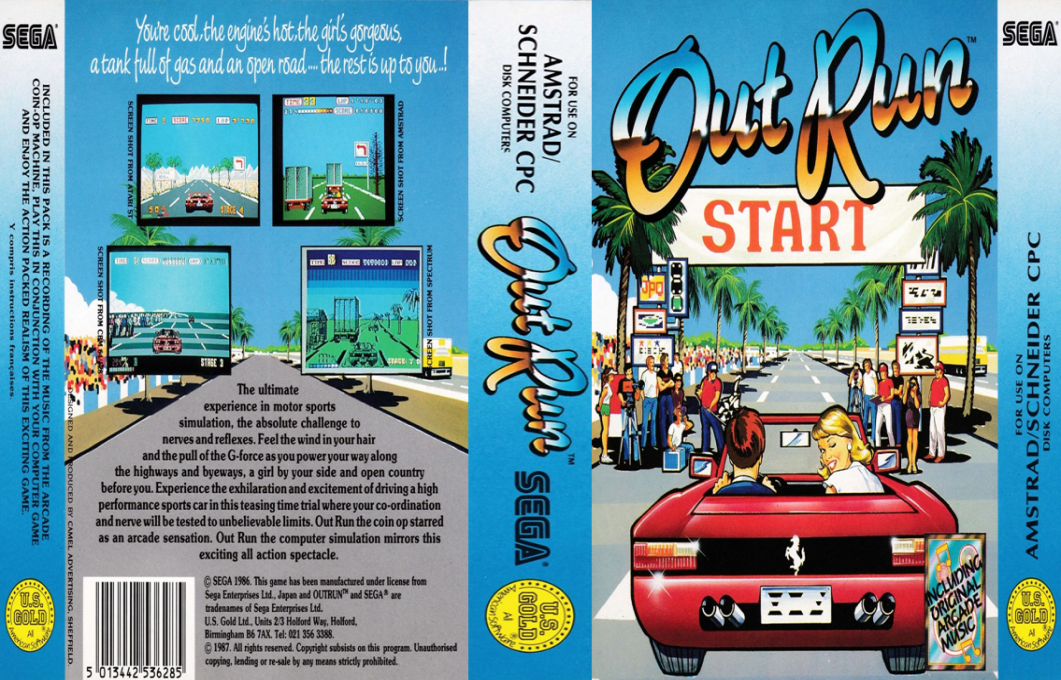 Out Run — box-texture (EU)