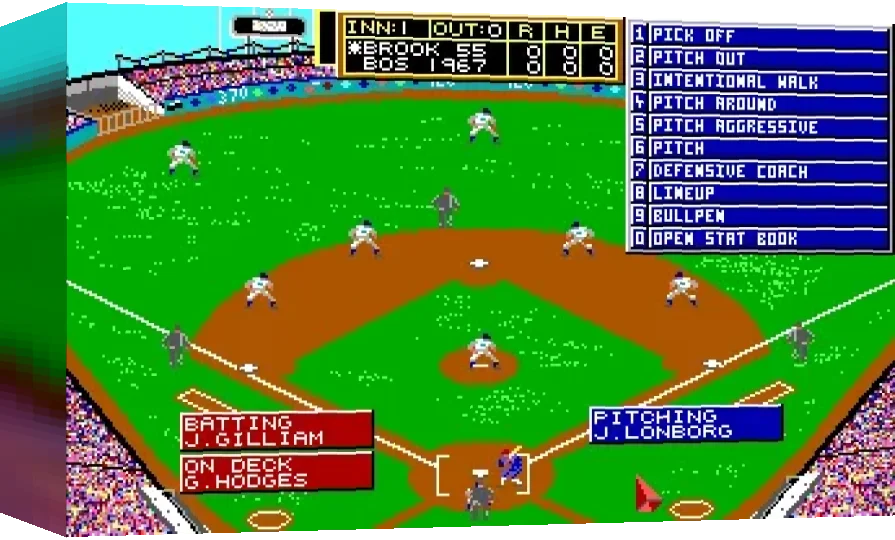 MicroLeague Baseball - The Manager's Challenge — box-3D (WOR)