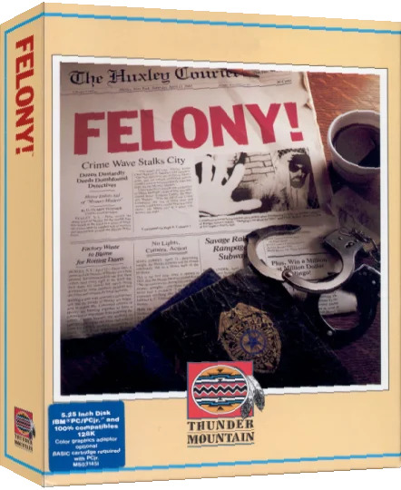 Mystery Master - Felony! — box-3D (US)