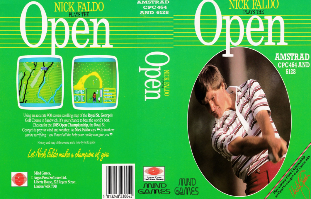 Nick Faldo Plays The Open — box-texture (EU)