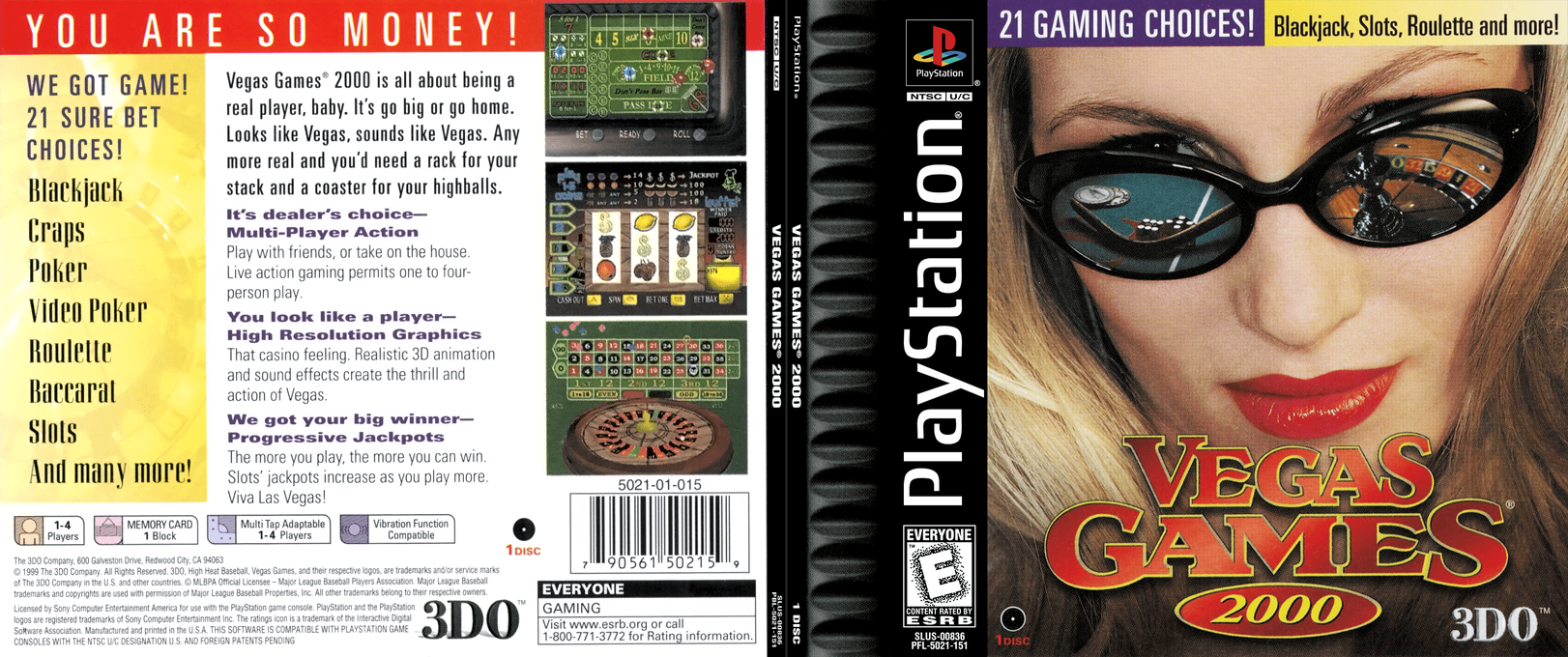 Vegas Games 2000 — box-texture (US)