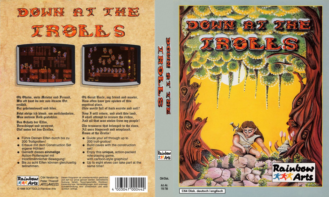 Realm of the Trolls — box-texture (DE)
