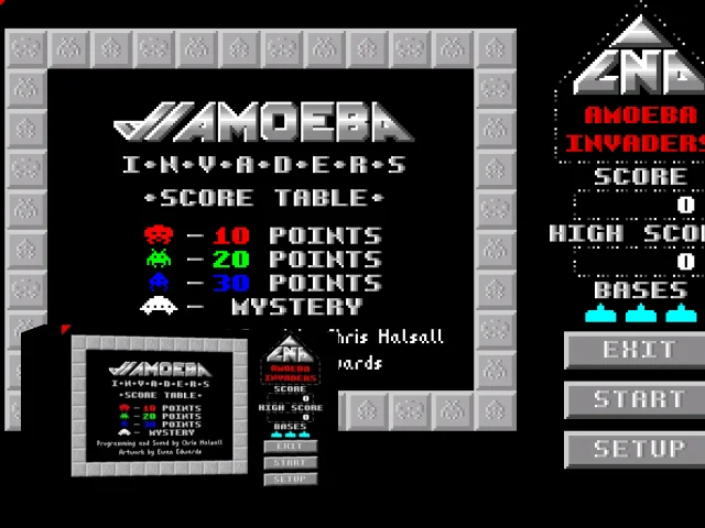Amoeba Invaders — mixrbv2 (WOR)