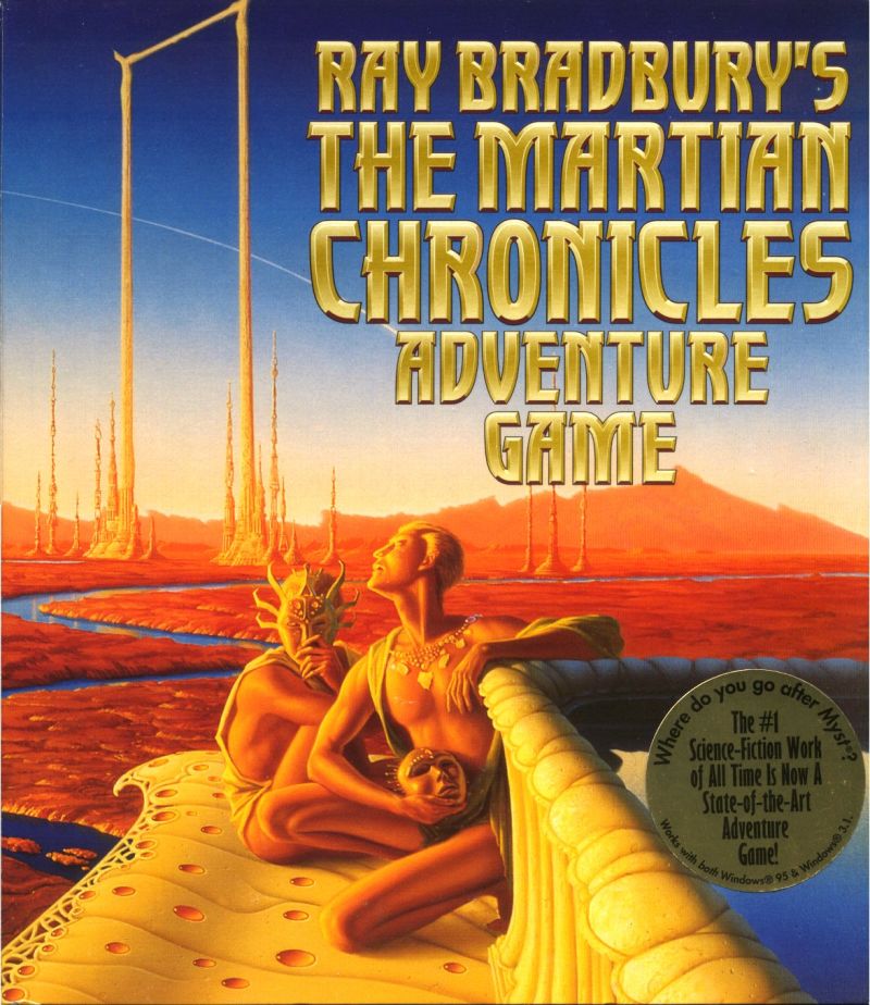 Ray Bradbury's The Martian Chronicles Adventure Game box art