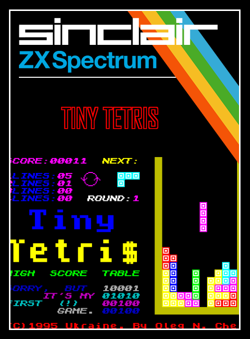 Tiny Tetris box art