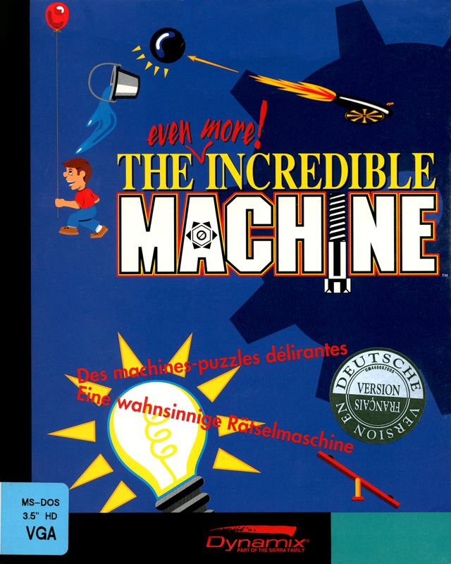 Even More Incredible Machine, The — box-2D (EU)