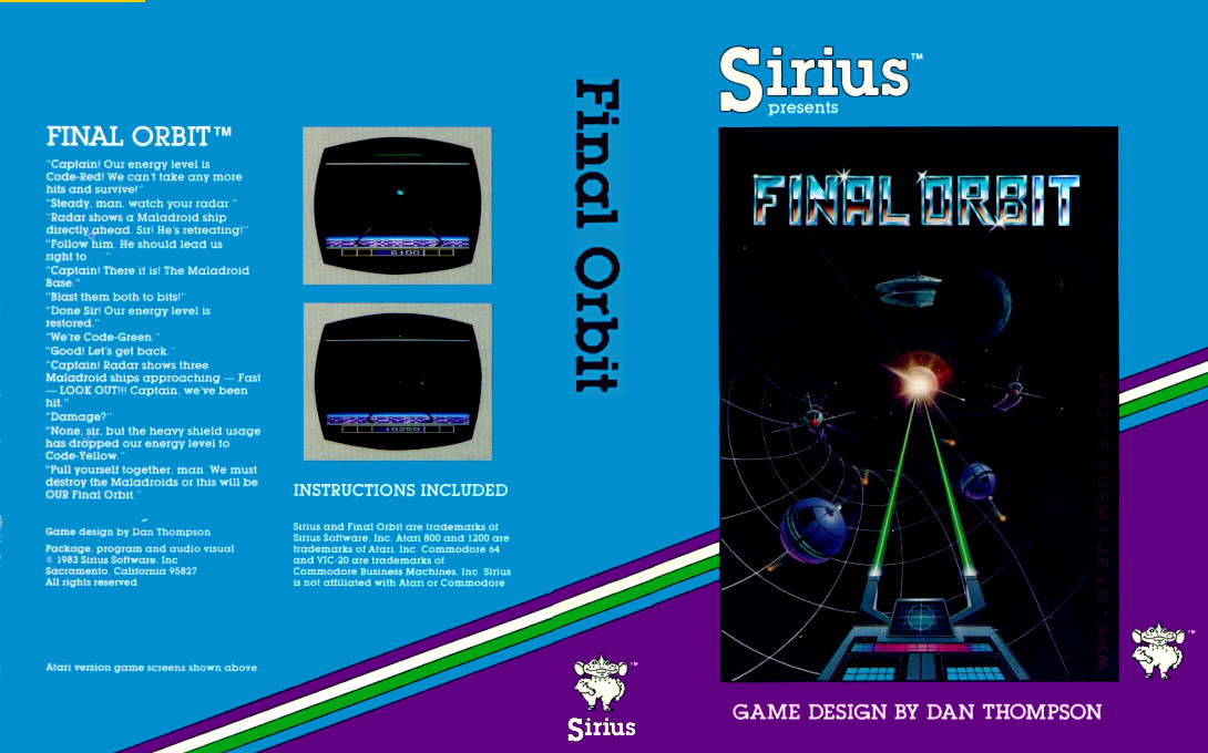 Final Orbit — box-texture (US)