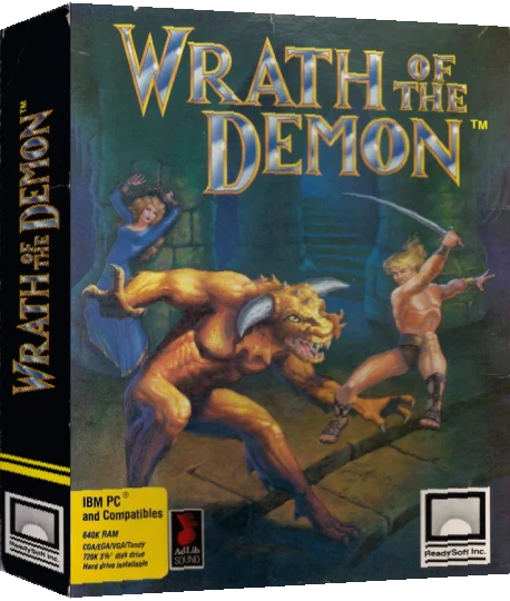 Wrath Of The Demon — box-3D (US)