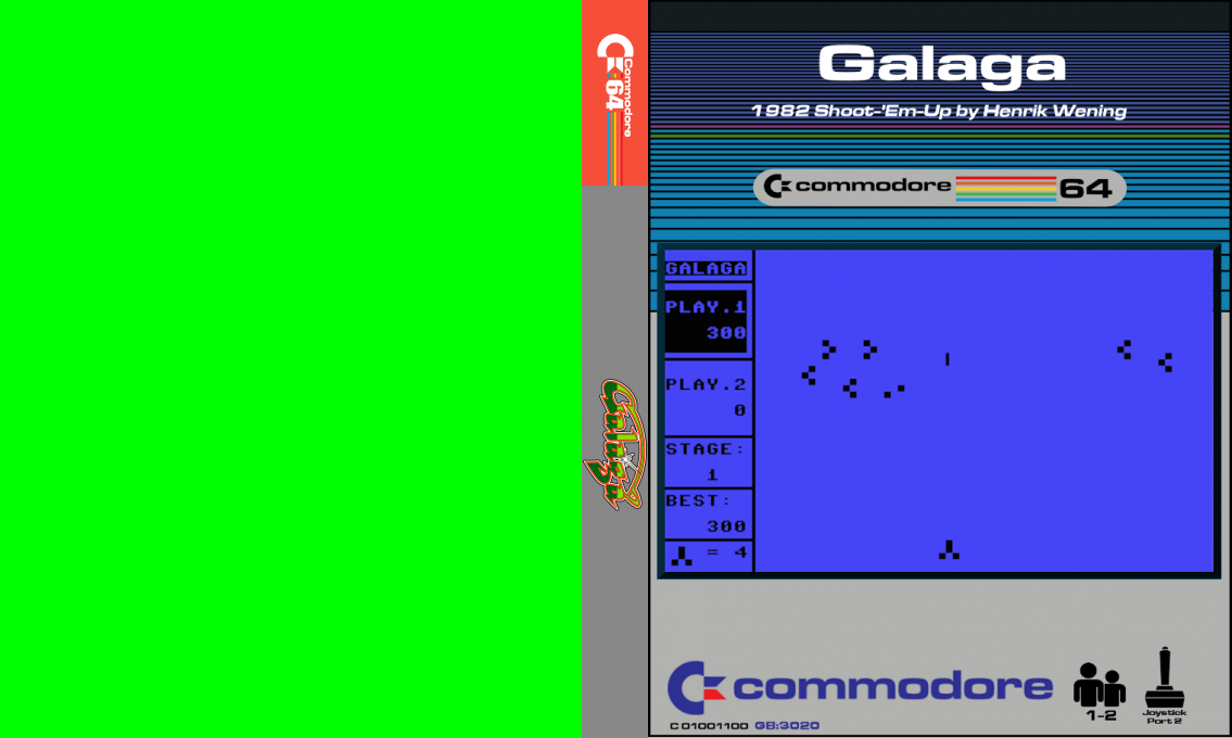 Galaga — box-texture (CUS)