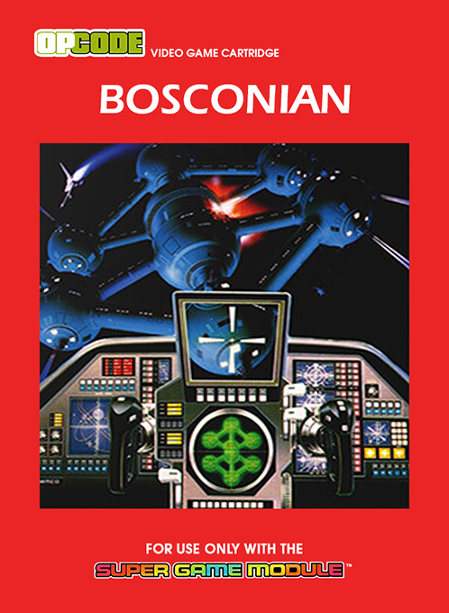 Bosconian — box-2D (US)