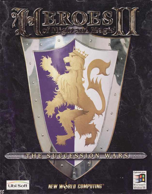 Heroes of Might and Magic 2 - The Succession Wars — box-2D (FR)