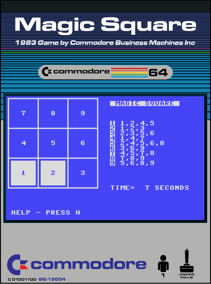 Magic Square box art