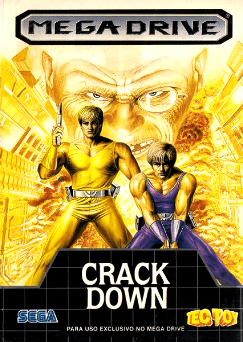 Crack Down — box-2D (BR)