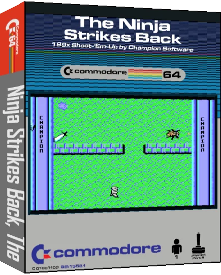 The Ninja Strikes Back — box-3D (CUS)