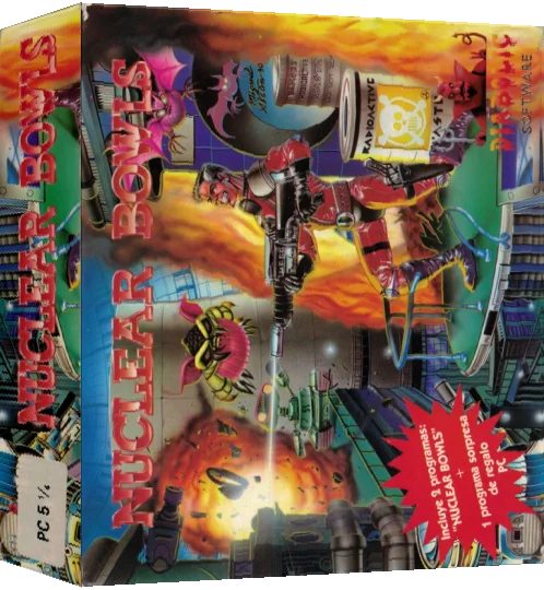 Nuclear Bowls — box-3D (EU)