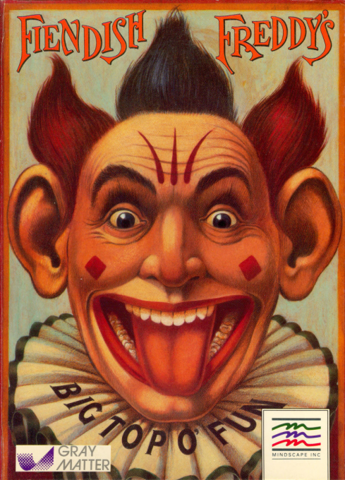 Fiendish Freddy's - Big Top O' Fun — box-2D (EU)