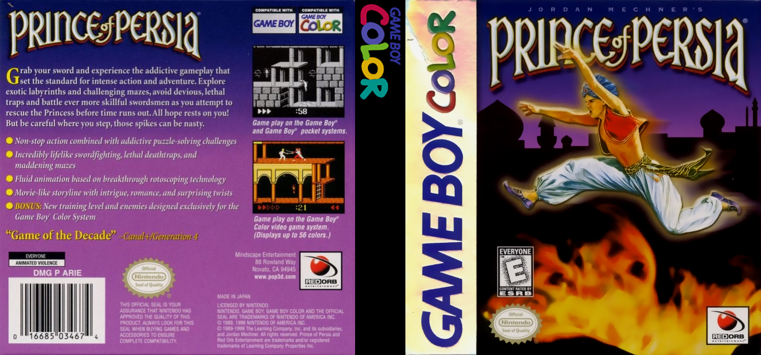 Prince Of Persia — box-texture (US)
