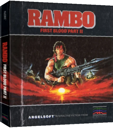 Rambo - First Blood Part 2 — box-3D (US)