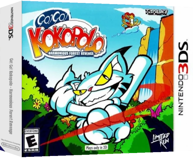 Go! Go! Kokopolo - Harmonious Forest Revenge — box-3D (US)