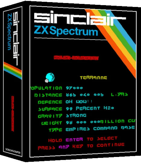 Mango Jones - Space Archaeologist — box-3D (SS)