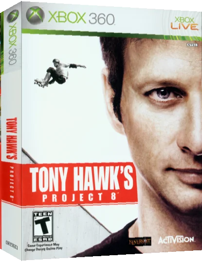 Tony Hawk's Project 8 — box-3D (US)