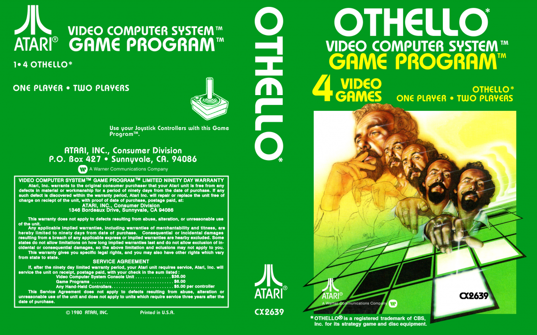 Othello — box-texture (US)