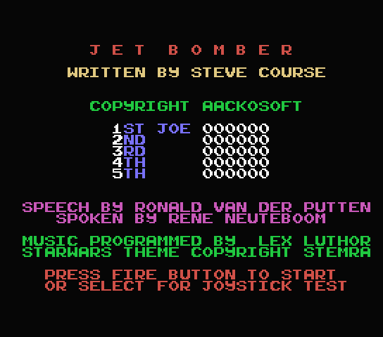 Jet Bomber — sstitle (EU)