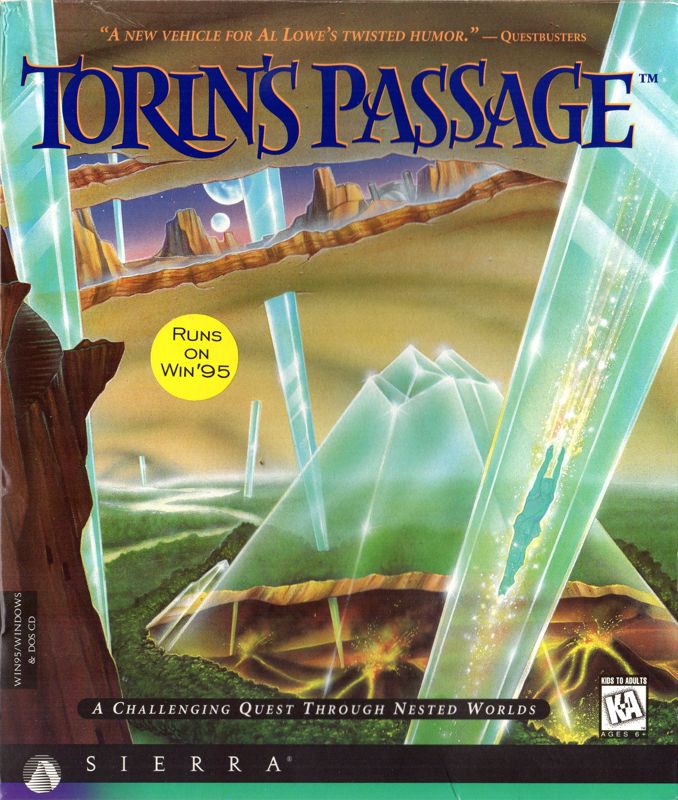 Torin's Passage box art