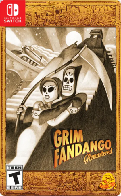 Grim Fandango Remastered box art