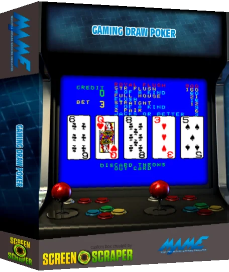 Gaming Draw Poker — box-3D (SS)