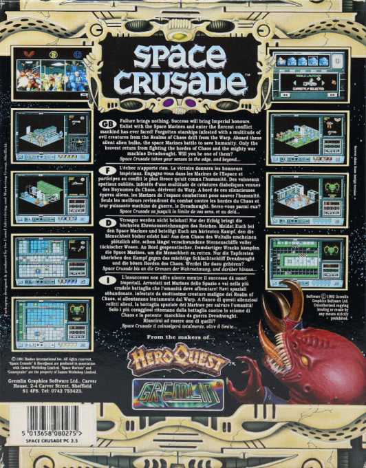 Space Crusade — box-2D-back (EU)