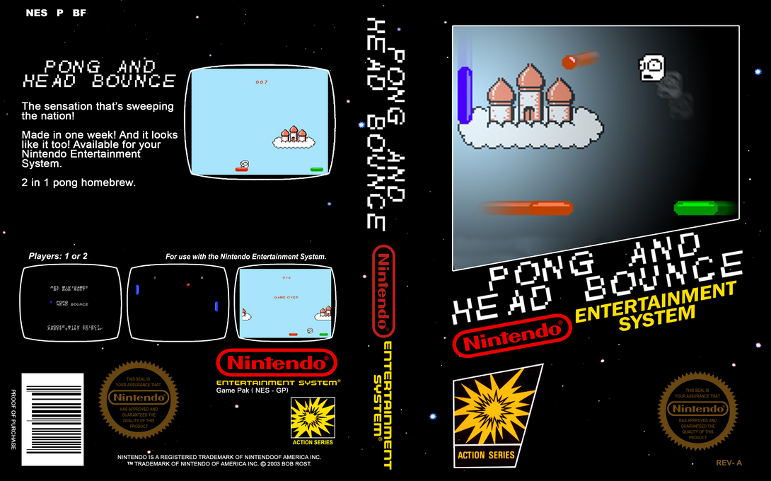 Pong and Head Bounce — box-texture (WOR)