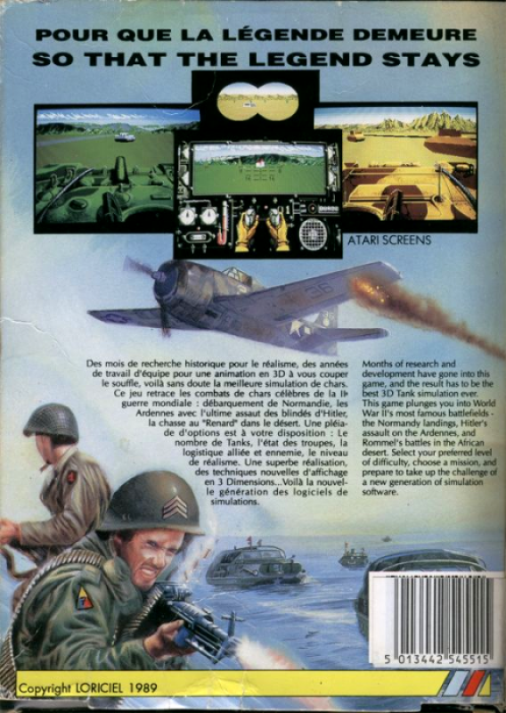 Sherman M4 — box-2D-back (EU)