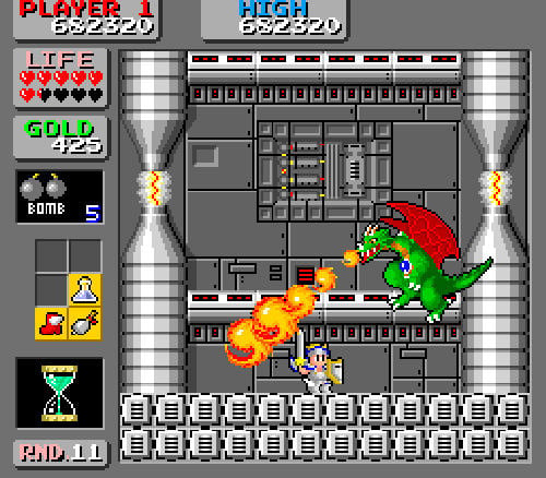 Wonder Boy In Monster Land — ss (WOR)