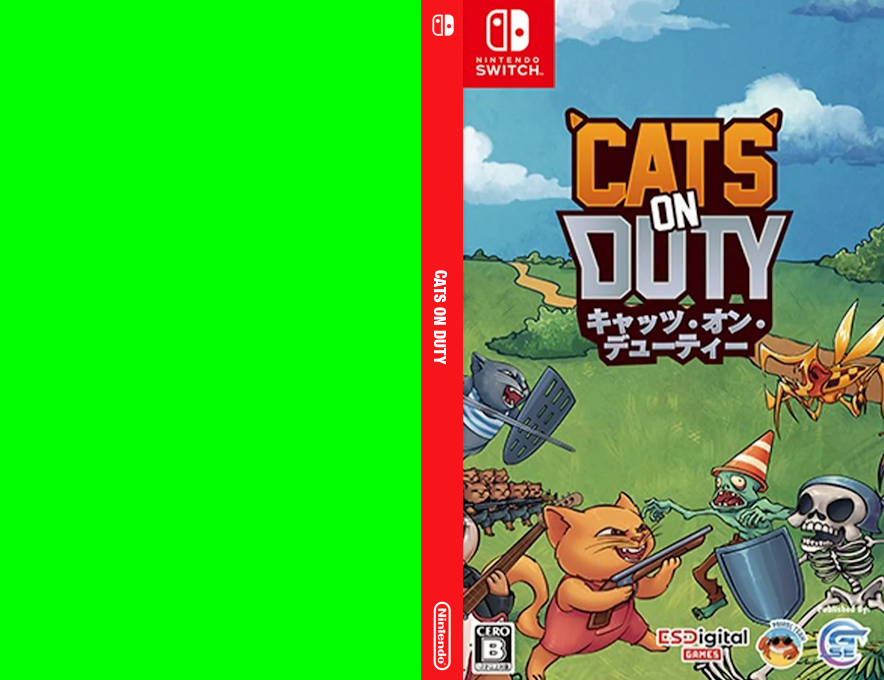 Cats on Duty — box-texture (JP)
